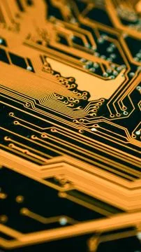 Electronic circuit board abstract background. computer hardware. Stock Photos