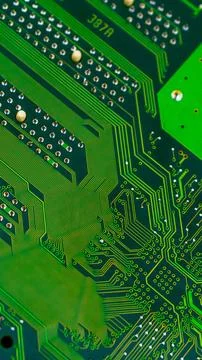Electronic circuit board abstract background. computer hardware. Stockfoto's