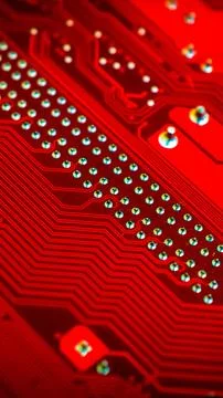 Electronic circuit board abstract background. computer hardware. Stock Photos