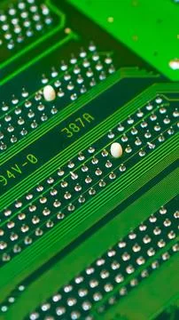Electronic circuit board abstract background. computer hardware. Stock Photos