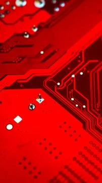 Electronic circuit board abstract background. computer hardware. Stock Photos