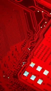 Electronic circuit board abstract background. computer hardware. Stock Photos