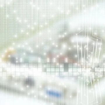 Electronic circuit board background Stock Illustration