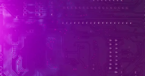 Electronic circuit board close up, background with circuit board Stock Footage 263629905