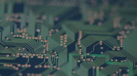 Electronic circuit board Stock Footage 60246980