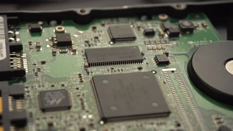 Electronic circuit board Stock Footage 106179129