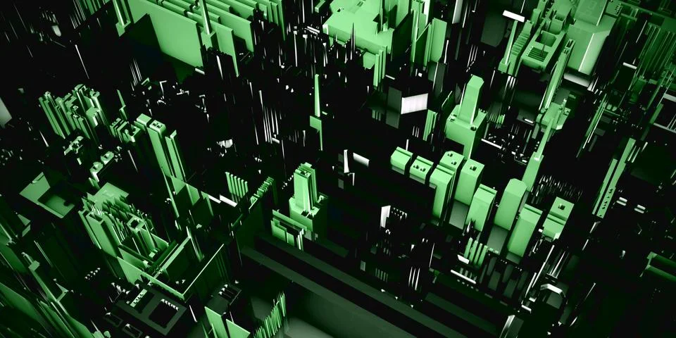 Electronic Circuit Board Stock Illustration