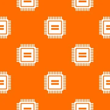 Electronic circuit board pattern seamless Illustrazione stock