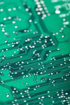 Electronic circuit board Stock Photos