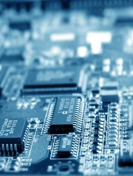 Electronic circuit board Фото
