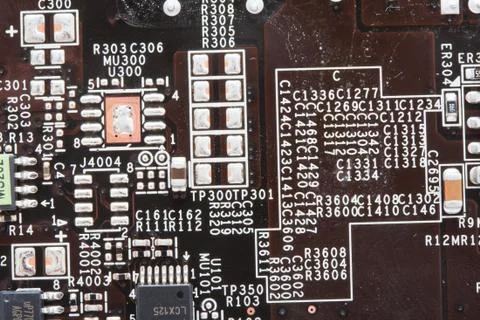 Electronic circuit board Stock Photos