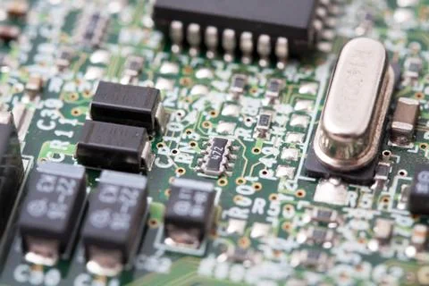 Electronic circuit board Stock Photos