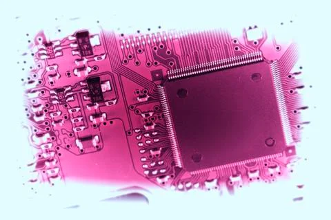 Electronic circuit board Stock Photos