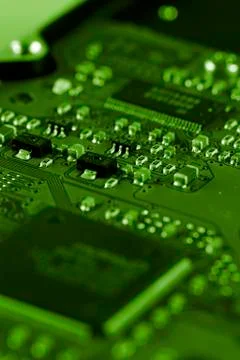 Electronic circuit board Stock Photos