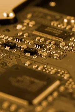 Electronic circuit board Stock Photos