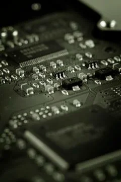 Electronic circuit board Stock-Fotos