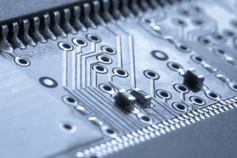 Electronic circuit board Stock-Fotos