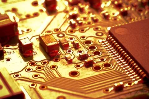 Electronic circuit board Stock Photos
