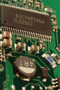 Electronic circuit board Stock Photos