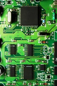 Electronic circuit board Stock Photos