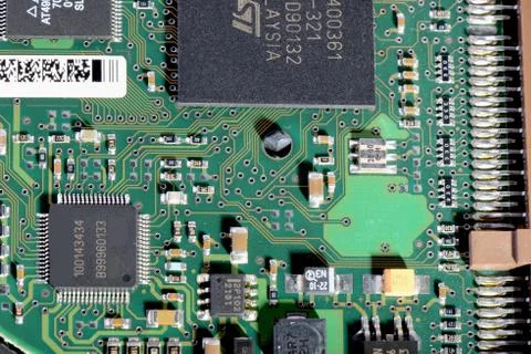 Electronic circuit board Stock Photos