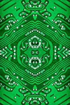 Electronic circuit board Stock Photos
