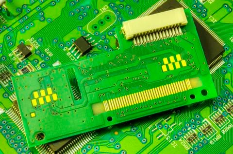 Electronic circuit board Stock Photos