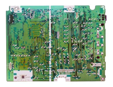 Electronic circuit board Foto stock