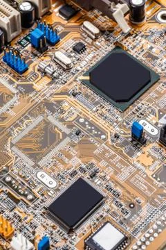 Electronic circuit board Stock Photos