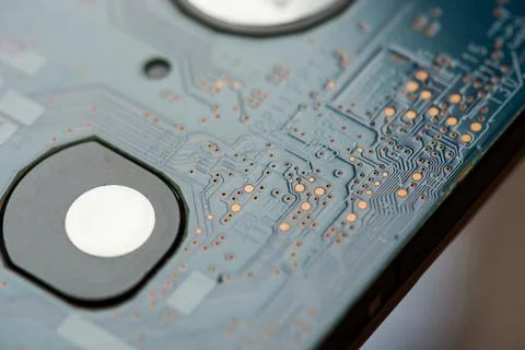 Electronic circuit board Foto stock