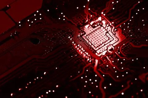 Electronic circuit board Stock Photos