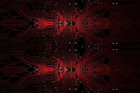 Electronic circuit board Stock Photos