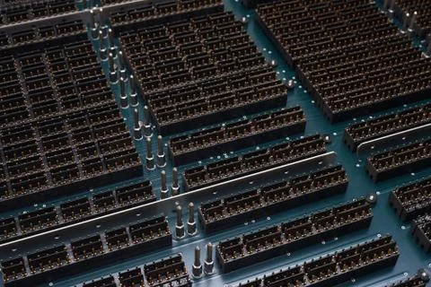 Electronic circuit board Stock Photos