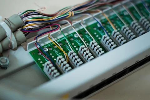 Electronic circuit board Stock Photos