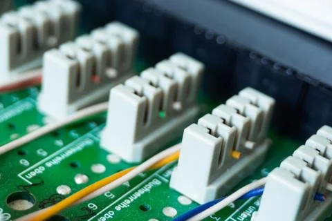 Electronic circuit board Stock Photos