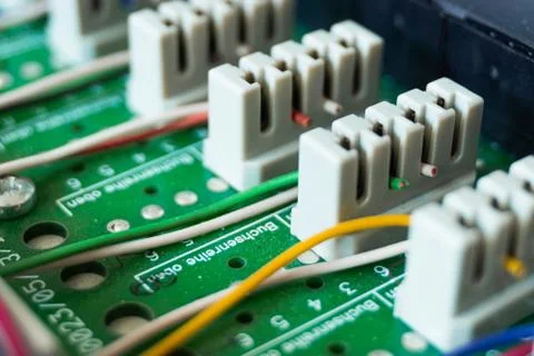 Electronic circuit board Stock Photos