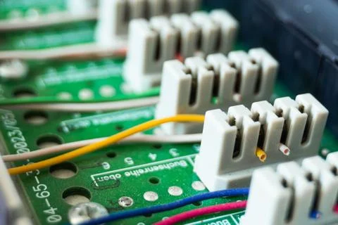 Electronic circuit board Stock Photos