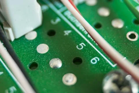 Electronic circuit board Stock Photos