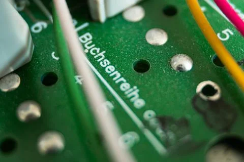 Electronic circuit board Stock Photos