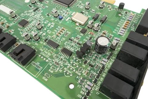 Electronic circuit board Stock Photos
