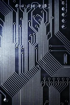 Electronic circuit board Stock Photos
