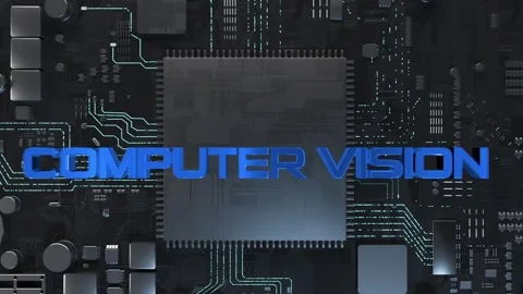 Electronic circuit board with processor Video stock 266296800