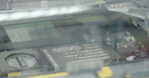 Electronic circuit board production. Stockbeeldmateriaal 73501144