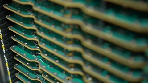 Electronic circuit board production.Electronics contract manufacturing Video stock 91552343