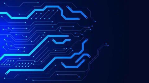 Electronic circuit board texture high technology background. Stock Illustration