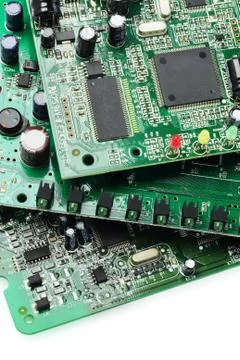Electronic Circuit Boards Stock Photos