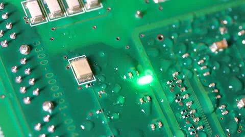 Electronic circuit Stock Footage 10793208