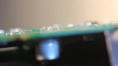 Electronic circuit Stock Footage 10793239