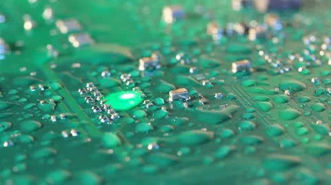 Electronic circuit Stock Footage 10793252