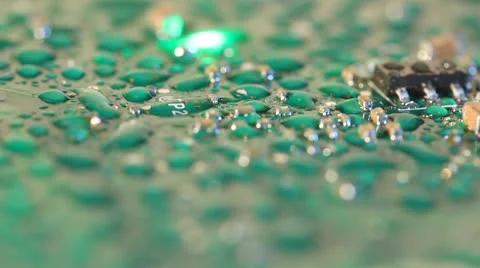 Electronic circuit Stock Footage 10793266